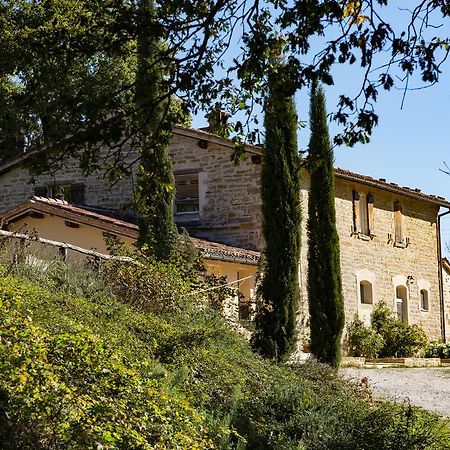 Agriturismo L'Oca Blu Gubbio Bagian luar foto