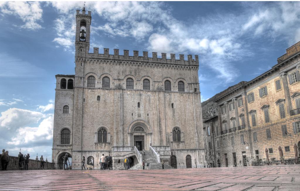 Agriturismo L'Oca Blu Gubbio Bagian luar foto