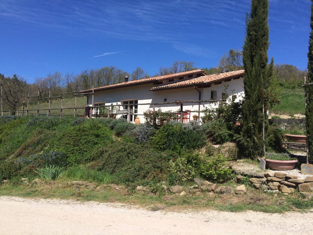 Agriturismo L'Oca Blu Gubbio Bagian luar foto